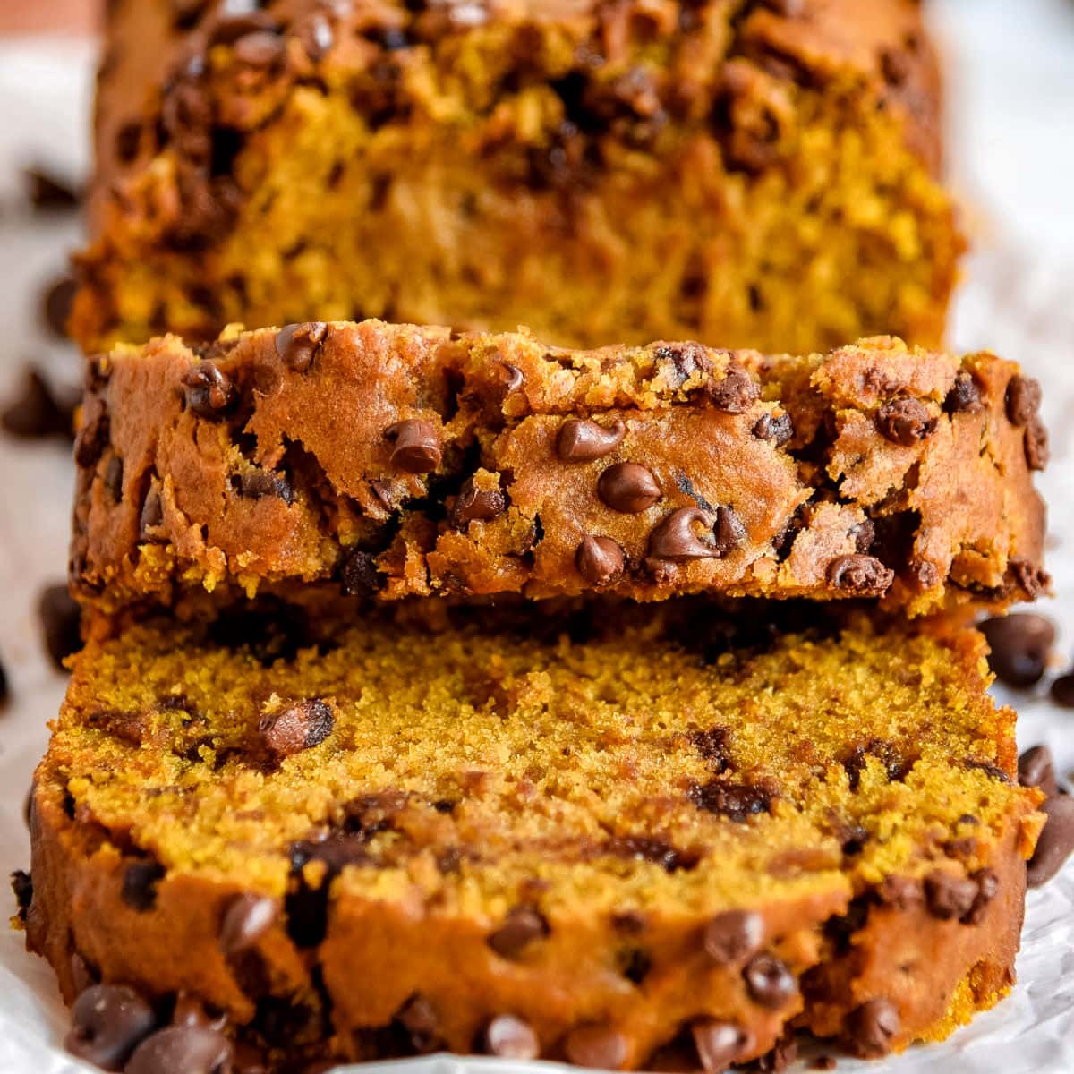 Choc chip pumpkin bread recipe