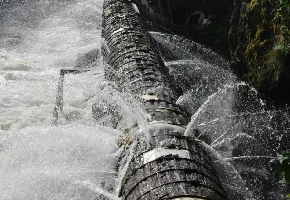 sewer pipe line