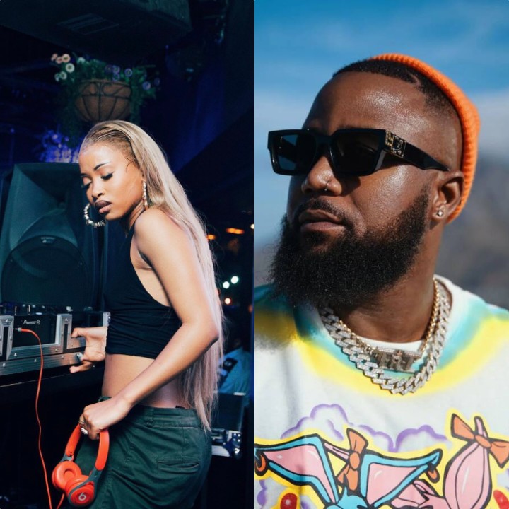 Cassper Nyovest and Uncle Waffles