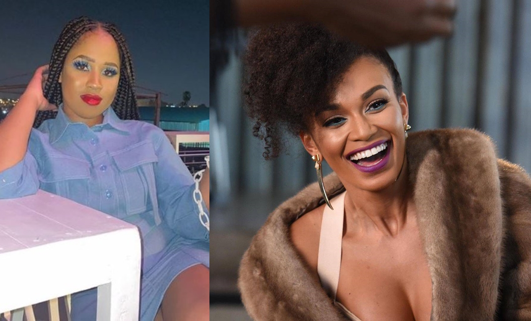 Pabi Cooper and Pearl Thusi