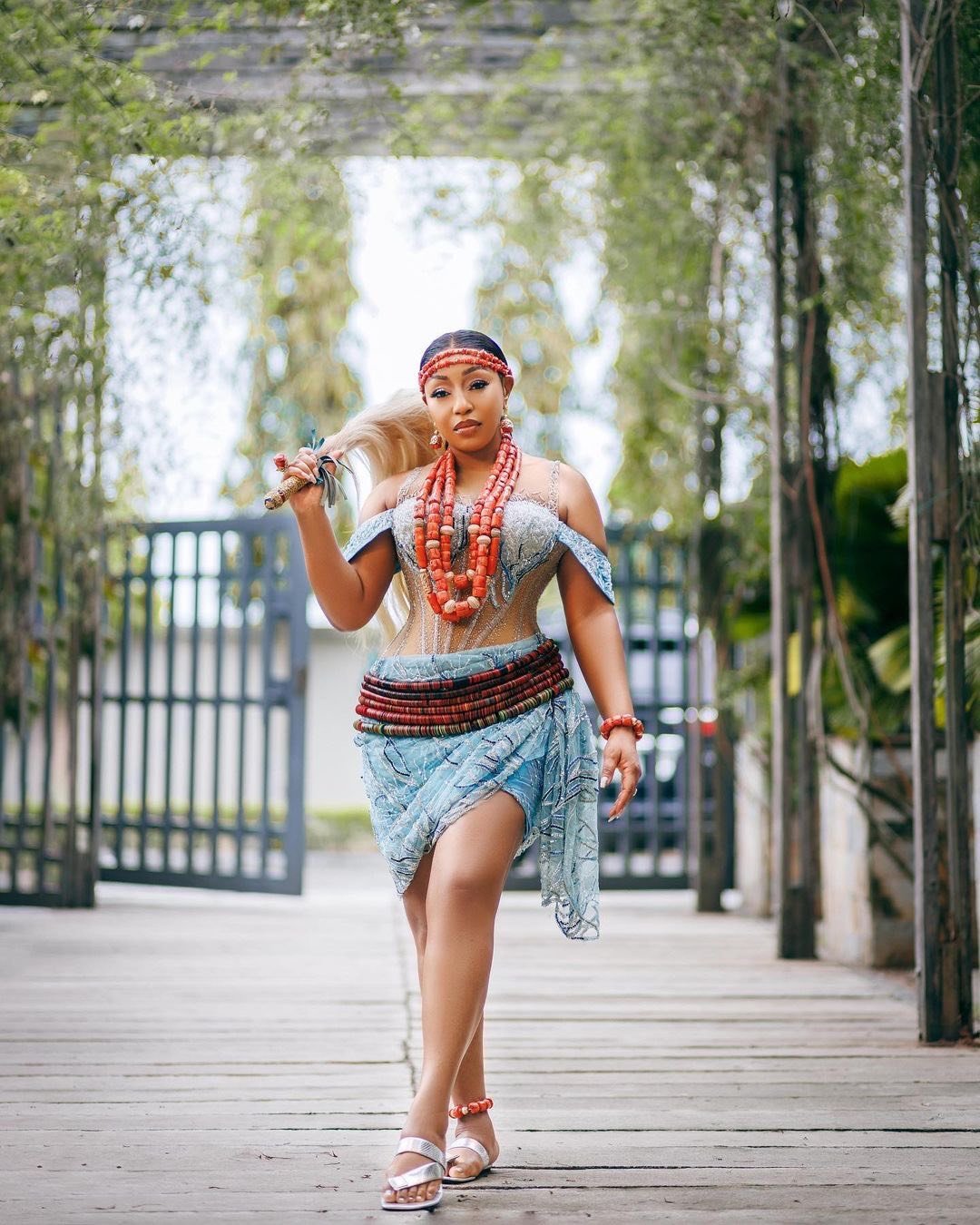 Rita Dominic tied the Knot