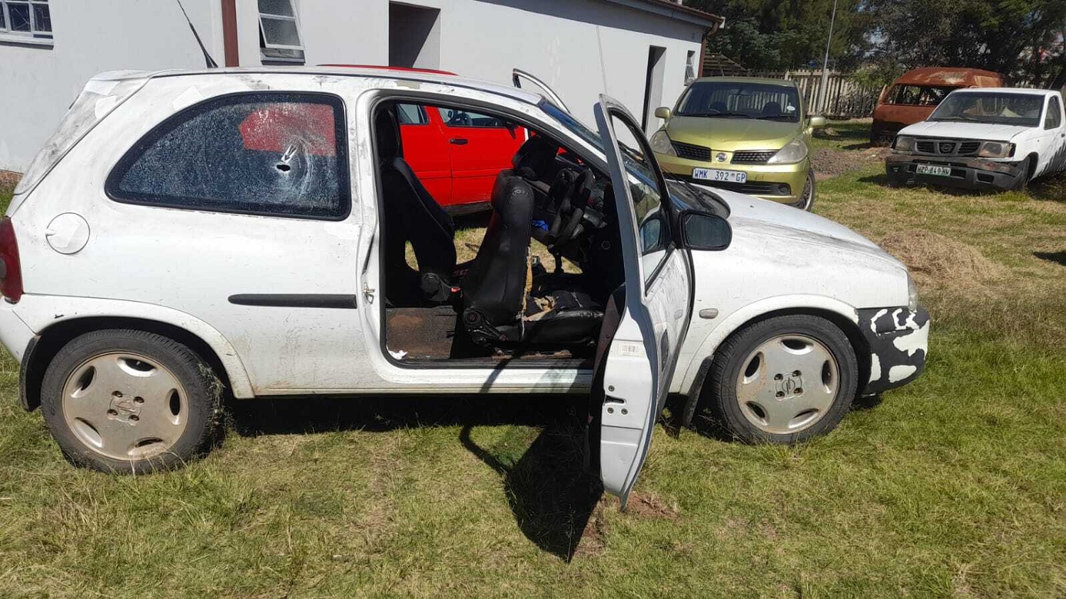 The suspects Opel Corsa