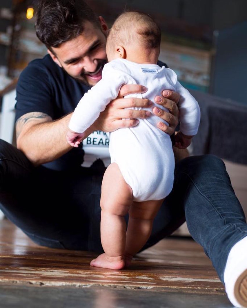 J’Something appreciates his baby