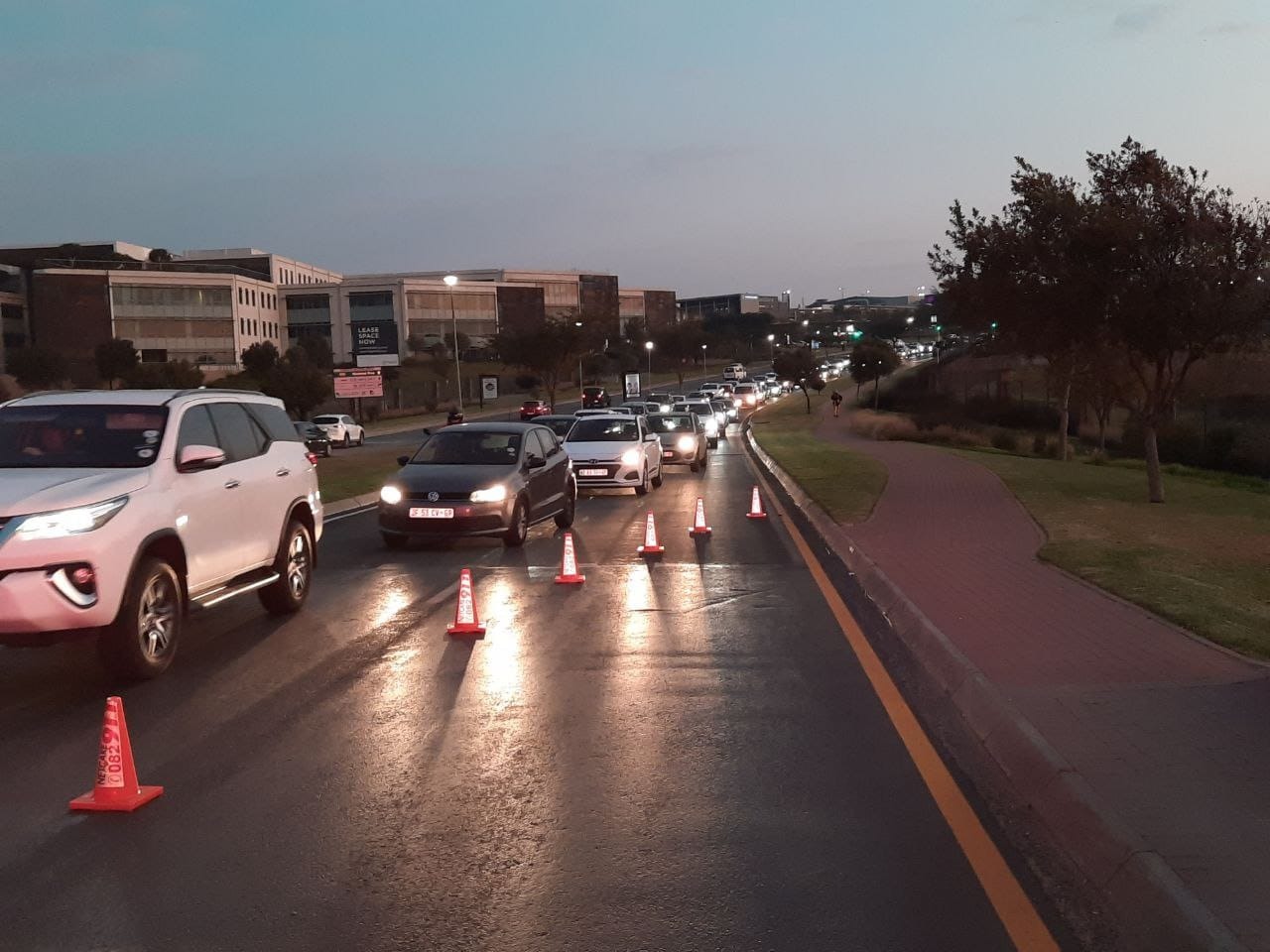 One injured in Midrand crash