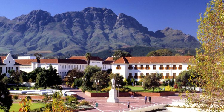 Stellenbosch University student