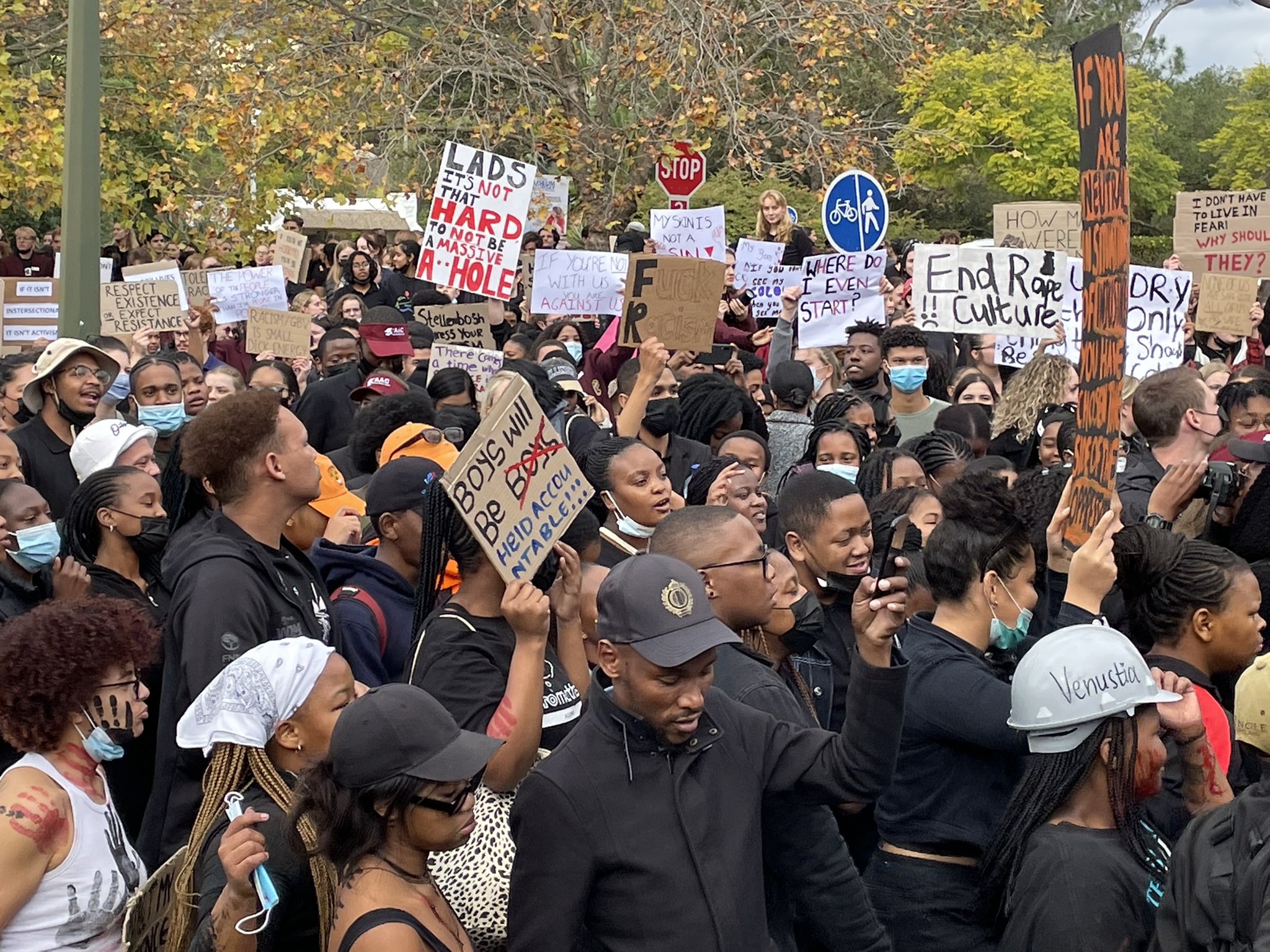 Stellenbosch University students