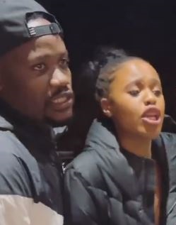 Clement Maosa and Natasha Thahane