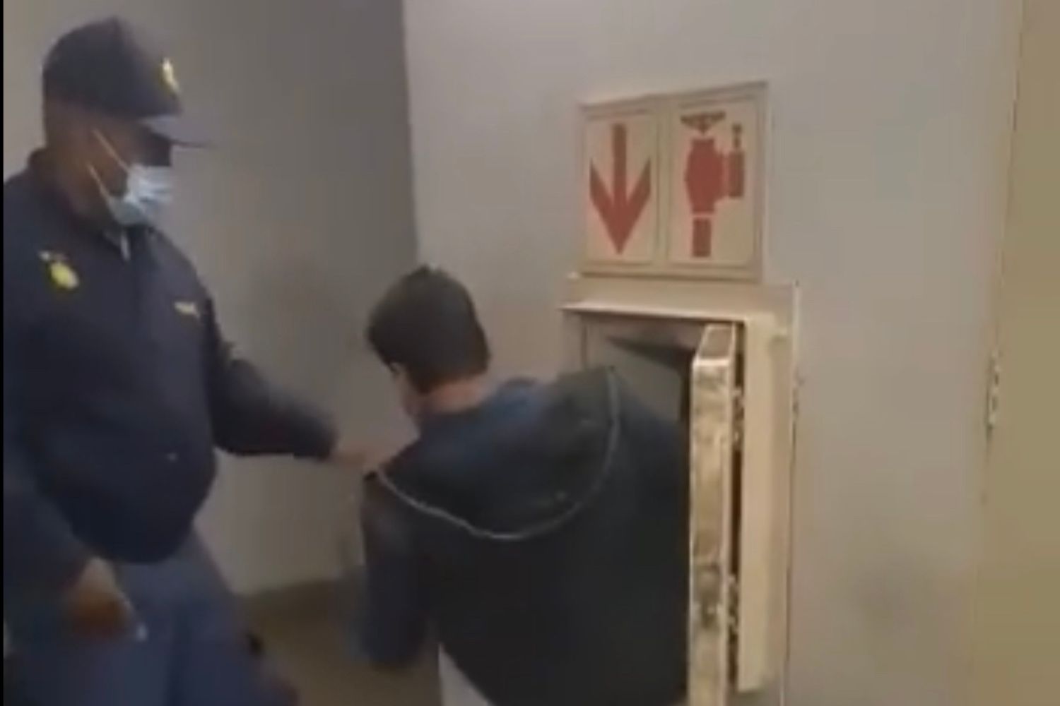 Foreign nationals sneak into SA via fire hydrant hole at OR Tambo International Airport