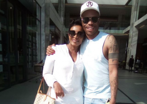 Palesa Madisakwane and Somizi