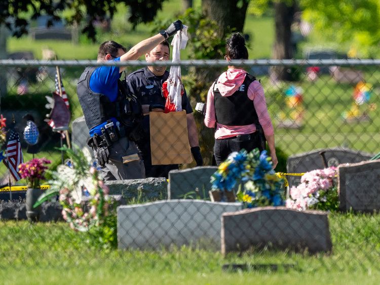 Shooting at Wisconsin cemetery