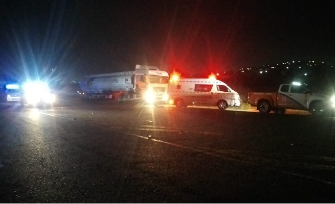 Truck driver hijacked, tied up with cables & heavily breaten by foreigners