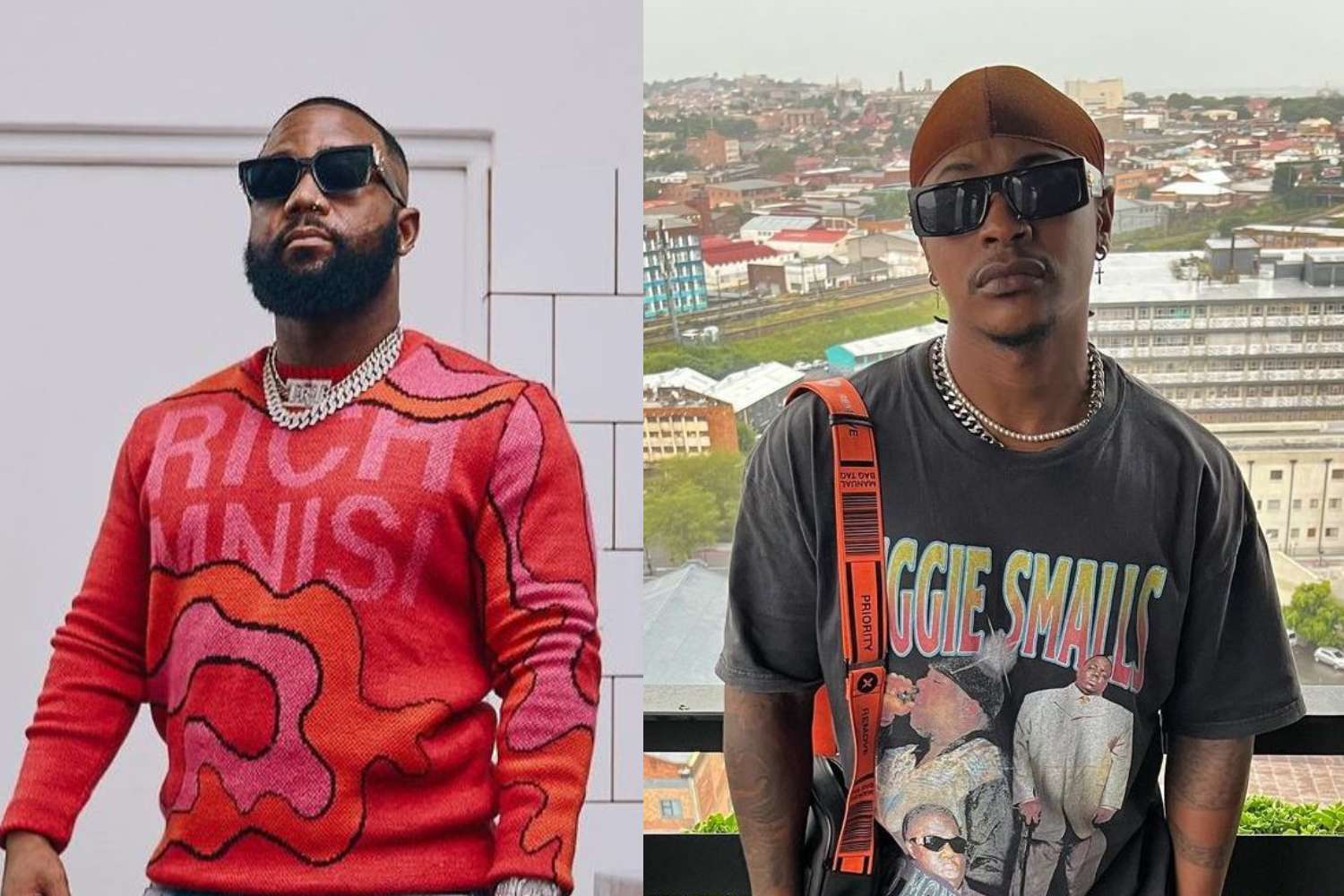 Cassper Nyovest and Priddy Ugly
