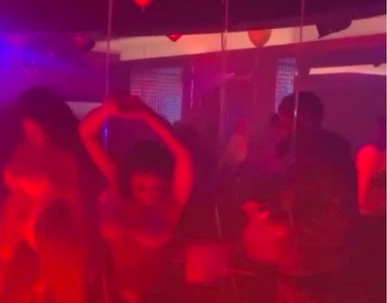 Cassper Nyovest in the strip club