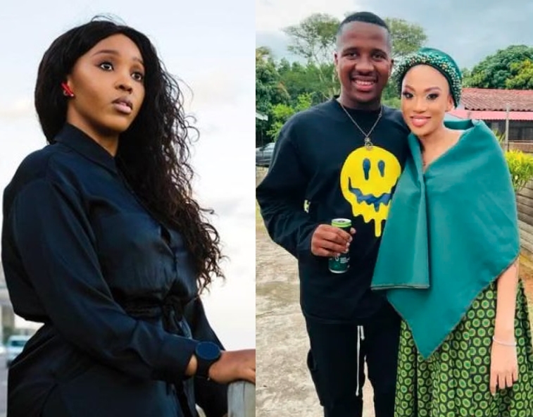 Sbahle Tamia and Andile Mpisane