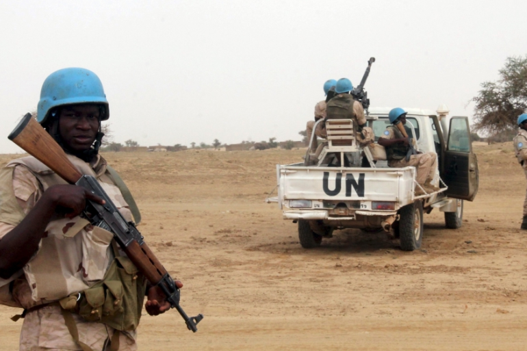 UN peacekeepers in north Mali