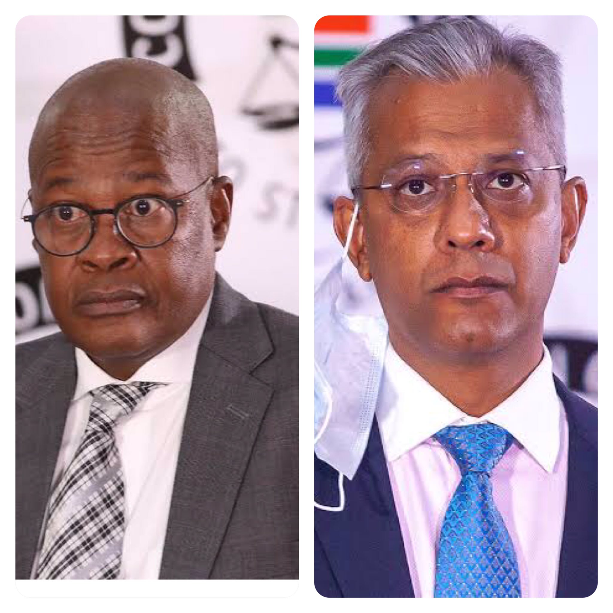 Brian Molefe and Anoj Singh