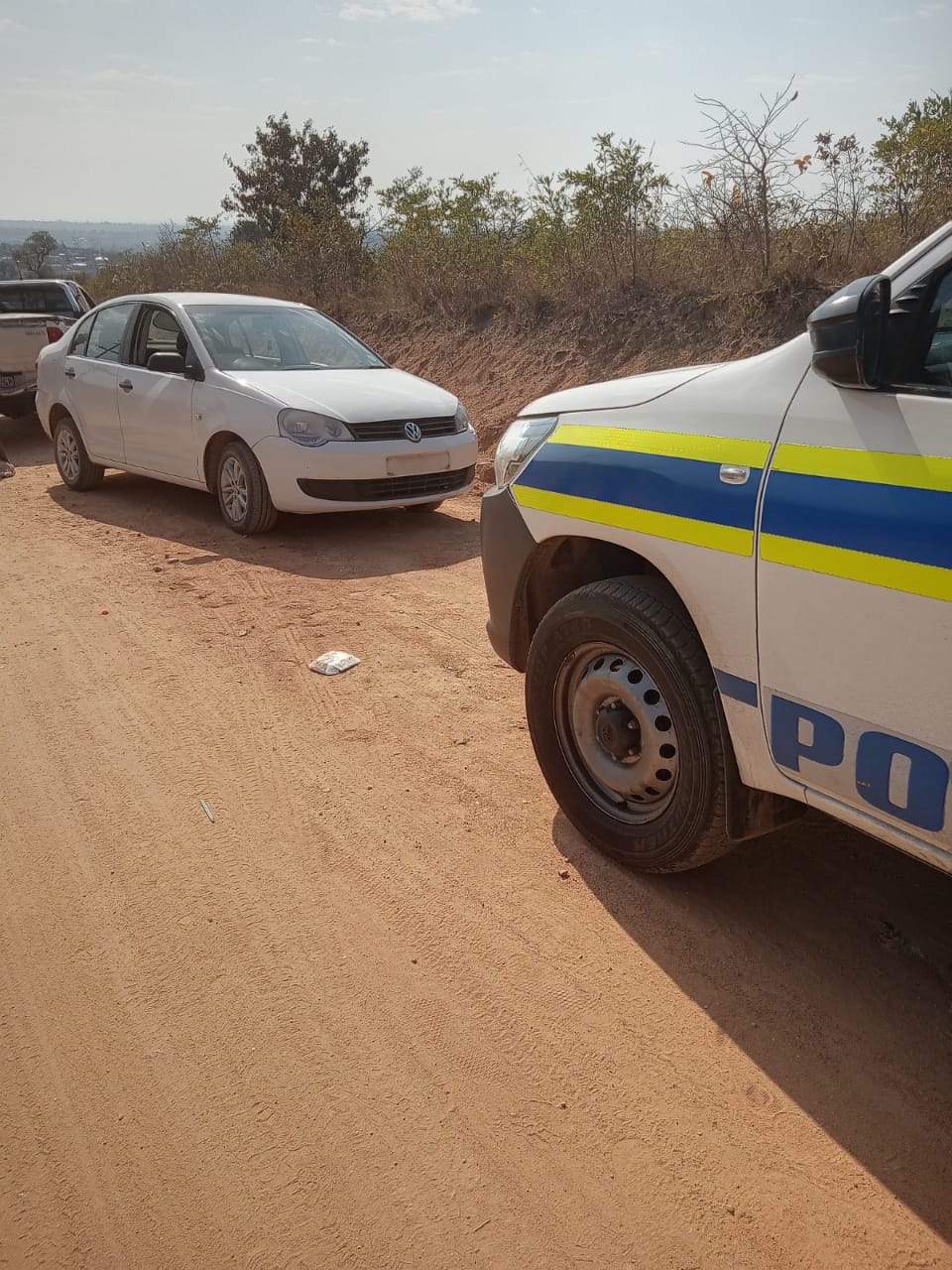 Hijacked VW Polo found abandoned in Mpumalanga bushes, a day later