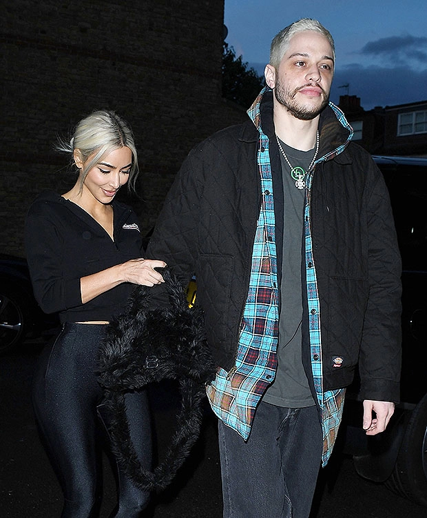  Kim Kardashian and Pete Davidson