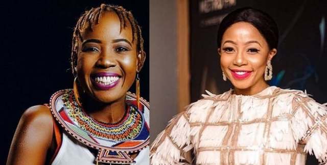 Ntsiki Mazwai and Kelly Khumalo