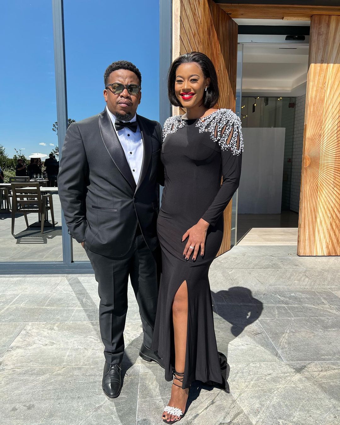 Tshepi Vundla and JR