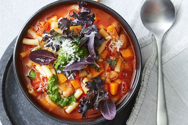 Vegetarian minestrone recipe