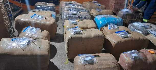 A courier van was allegedly found transporting dagga worth R700 000 in Mpumalanga