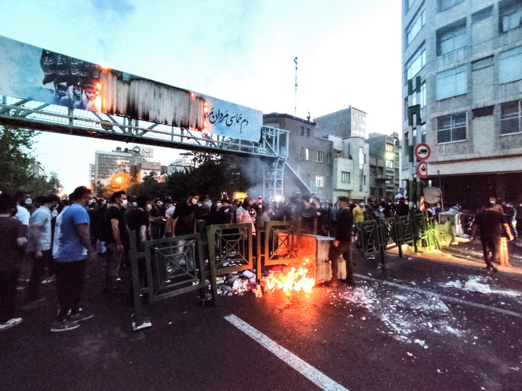 Iran protest crackdown