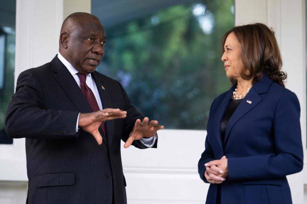 President Ramaphosa lands in Washington for talks with Joe Biden