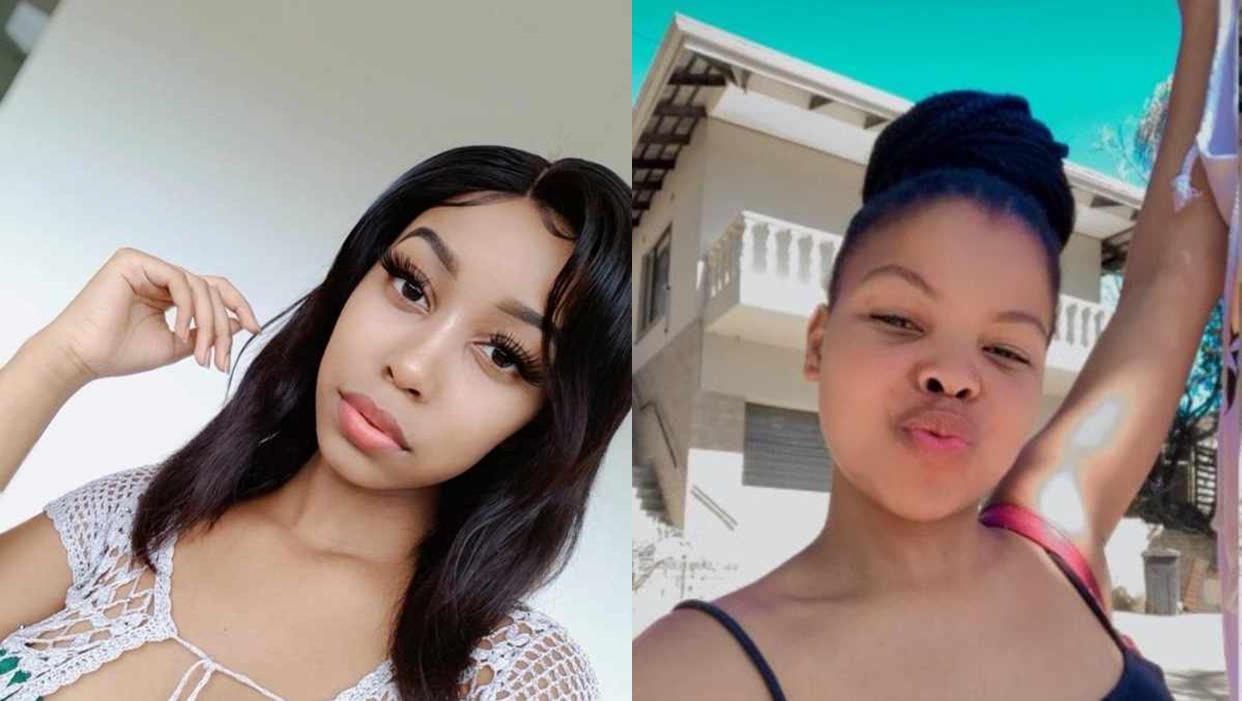 Enhle Majozi and Sithembile Ngobese