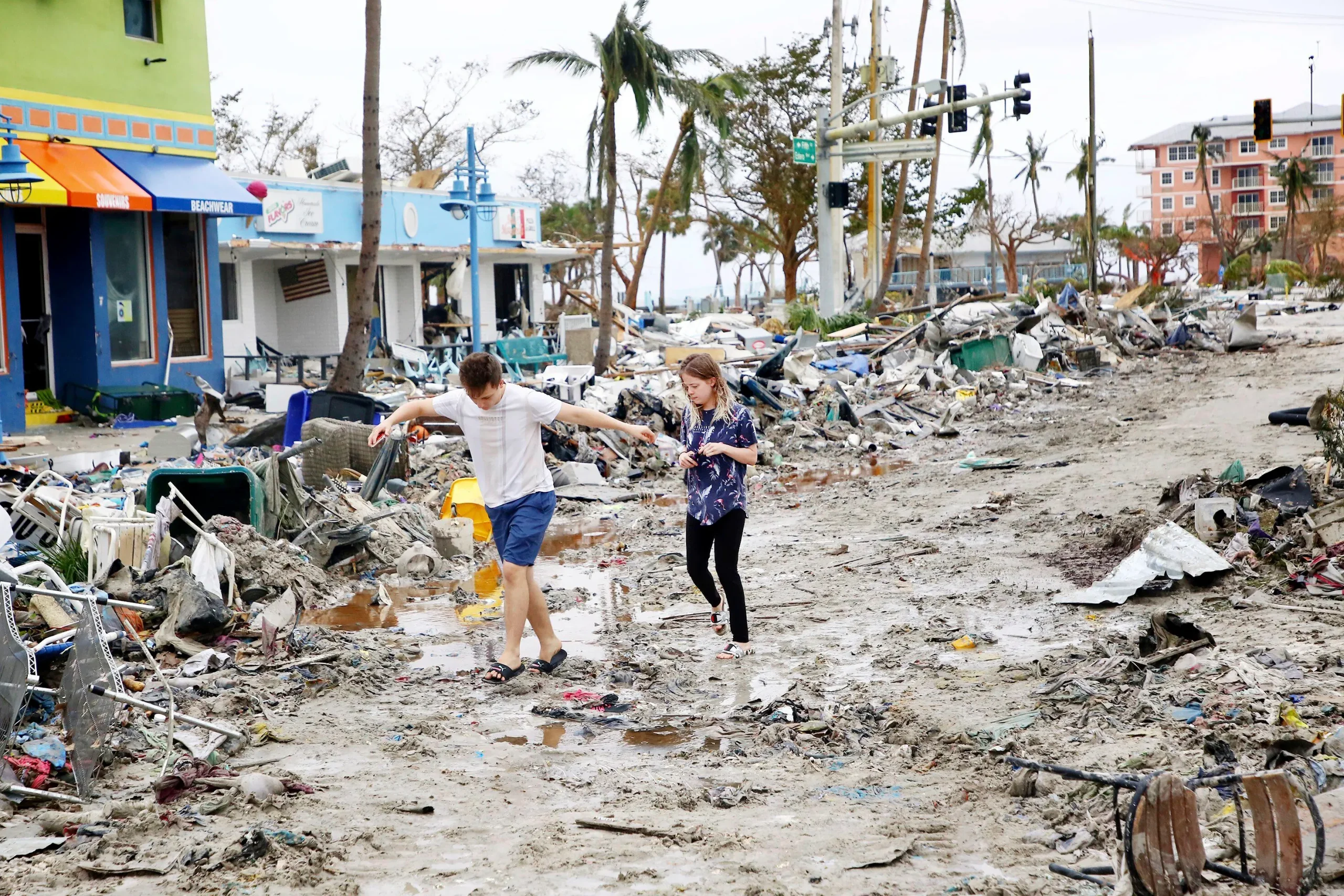 Hurricane Ian devastation