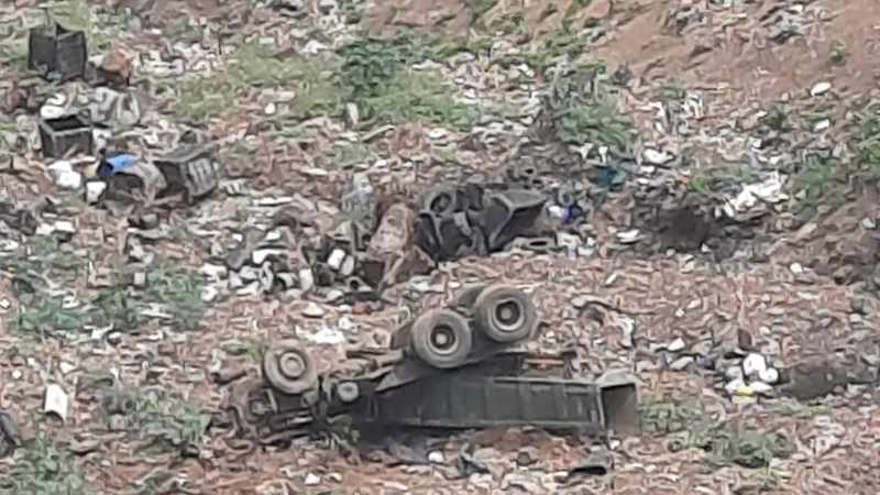 Truck driver crushed by tipper truck at illegal dump site in Durban