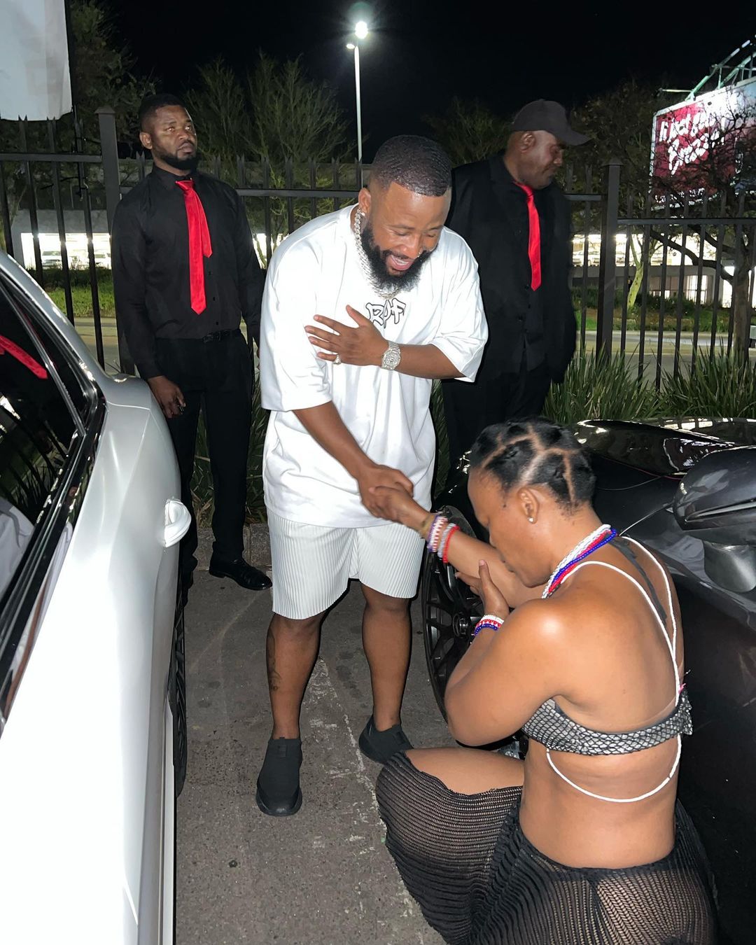 Cassper Nyovest and Zodwa Wabantu