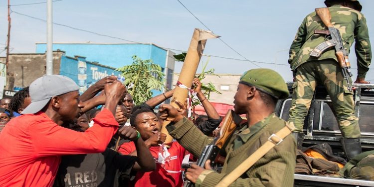 Congolese soldier
