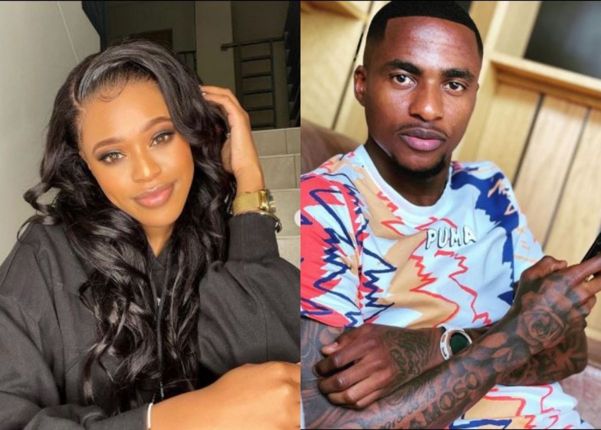 Natasha Thahane and Thembinkosi Lorch