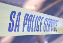 crime scene in South Africa