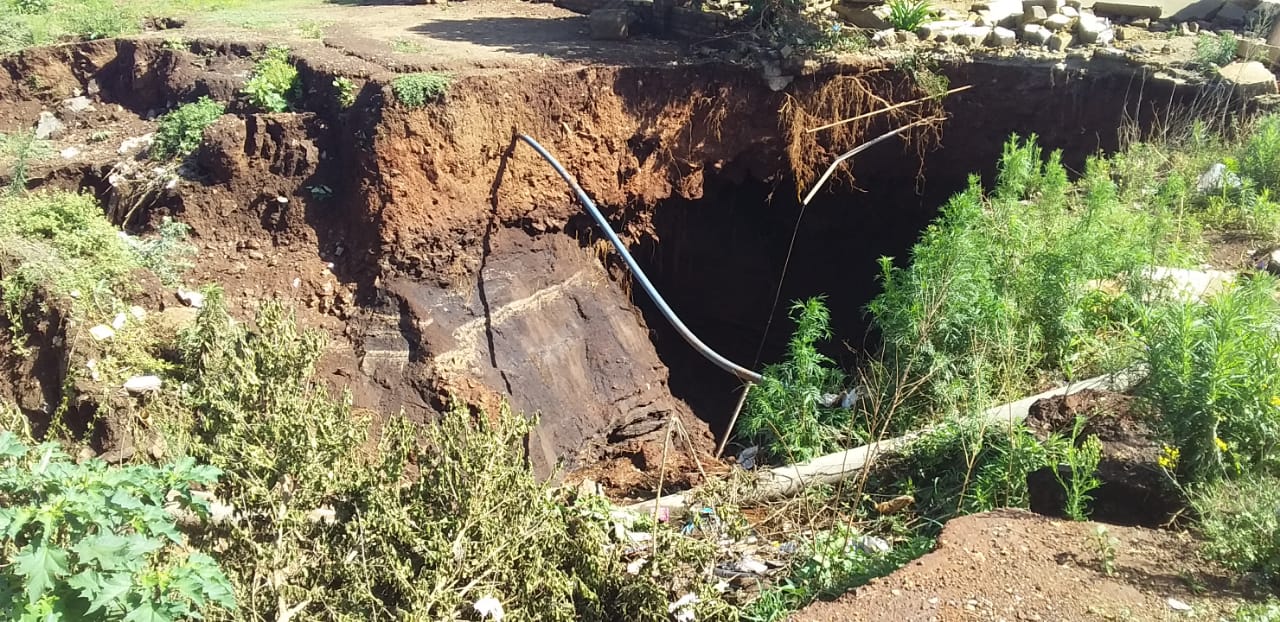 sinkholes in Merafong