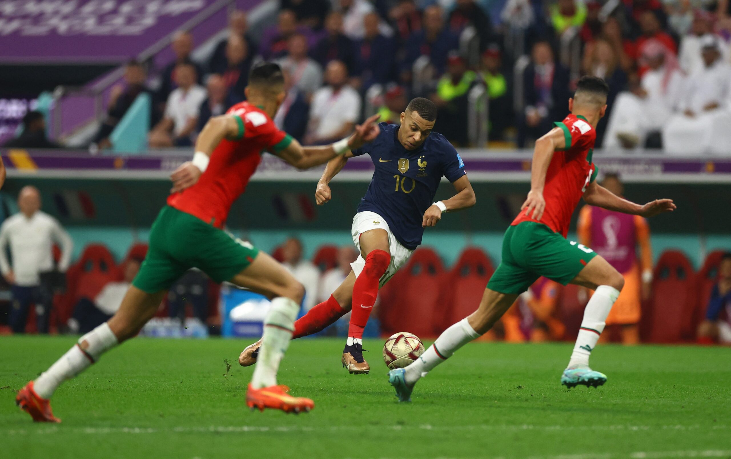 France 2 - 0 Morocco