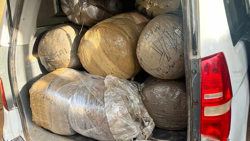 2 foreign nationals bust with dagga valued at over R700 000