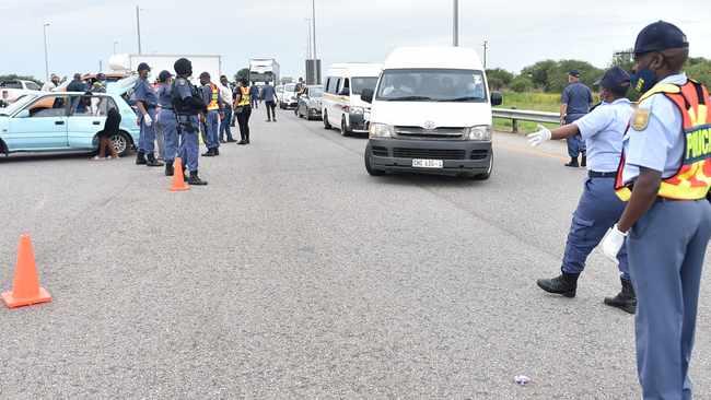 SAPS Roadblock