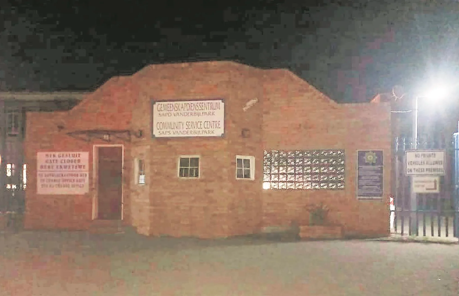 Vanderbijlpark cop shop