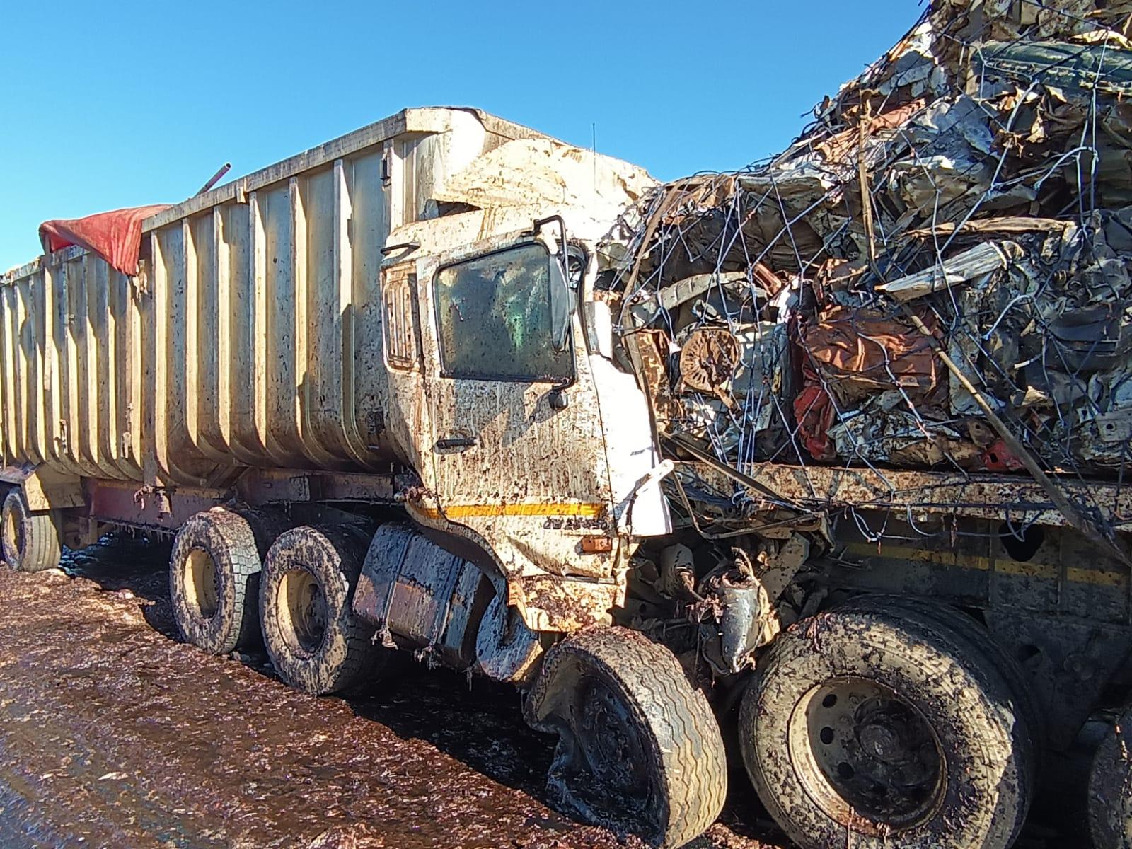 Truck driver killed in collision
