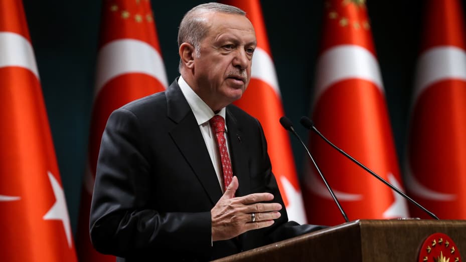 Turkish President Tayyip Erdogan