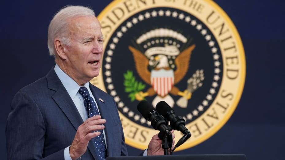 US President Joe Biden