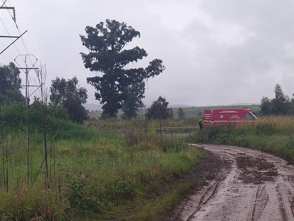 Woman swept away by floods while walking with hubby