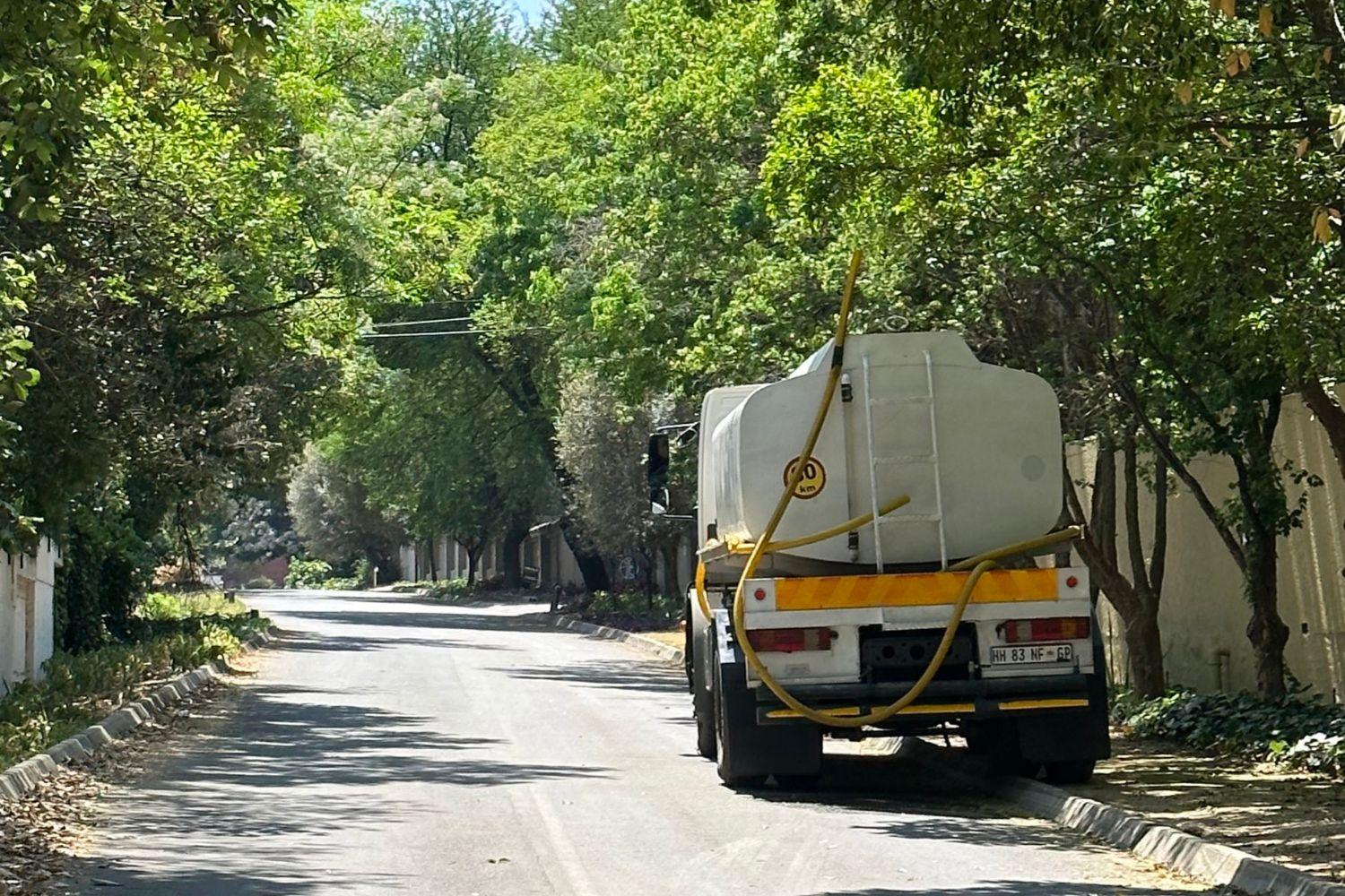 Joburg water tankers
