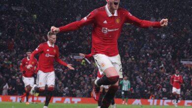 Manchester United 4 - 1 Real Betis