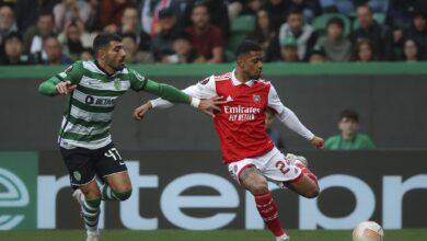 Sporting Lisbon 2 - 2 Arsenal