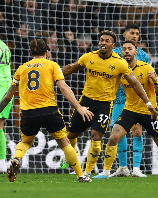 Wolves 1 - 0 Tottenham Hotspur