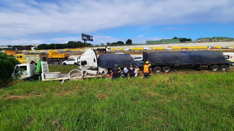 truck collision