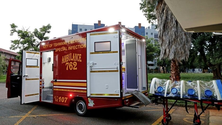 Cholera patients in critical condition